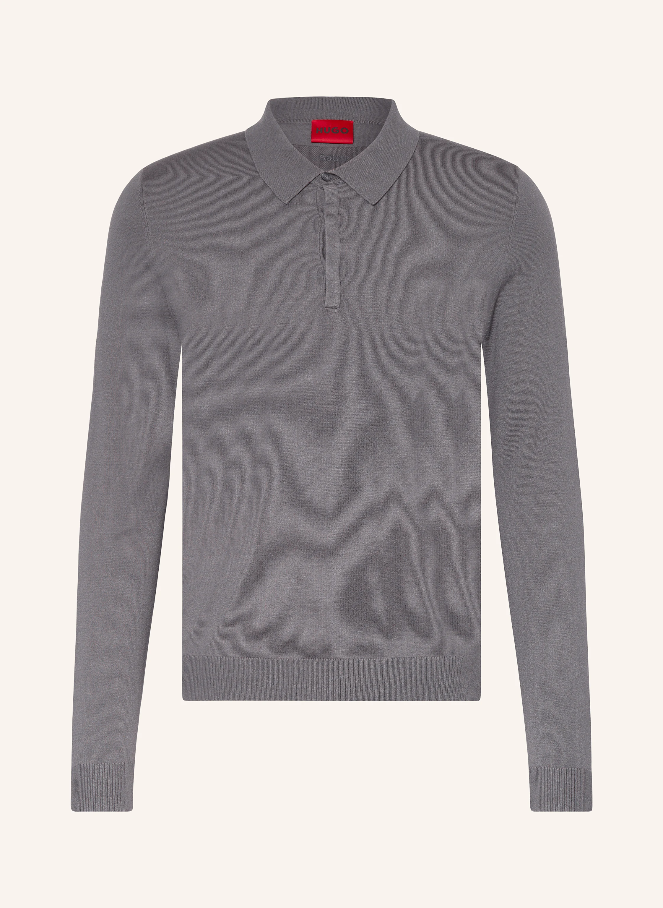 HUGO Strick-Poloshirt SAN PIPPO Slim Fit