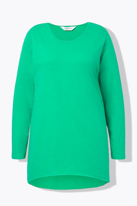 Longshirt, bequeme Passform, Rundhals, Langarm