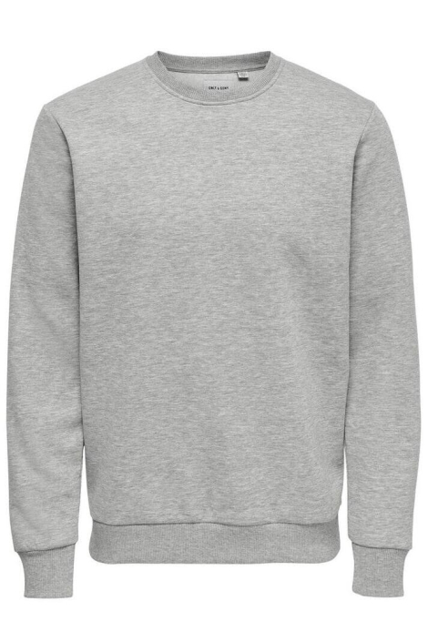 Only & Sons grijze heren trui