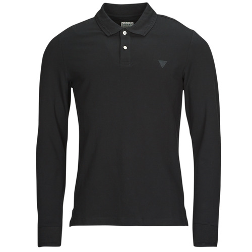 Guess - STU LS POLO - Noir