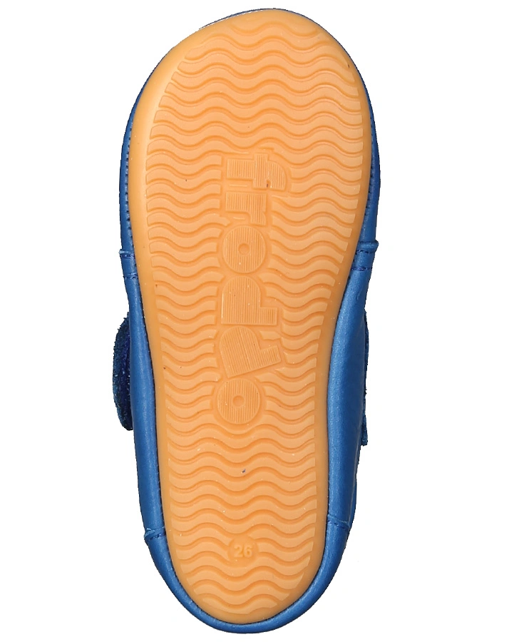 Leder-Krabbelschuhe PREWALKERS in electric blue