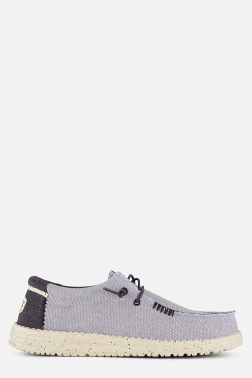 HEYDUDE Wally Coastline Jute Instappers grijs