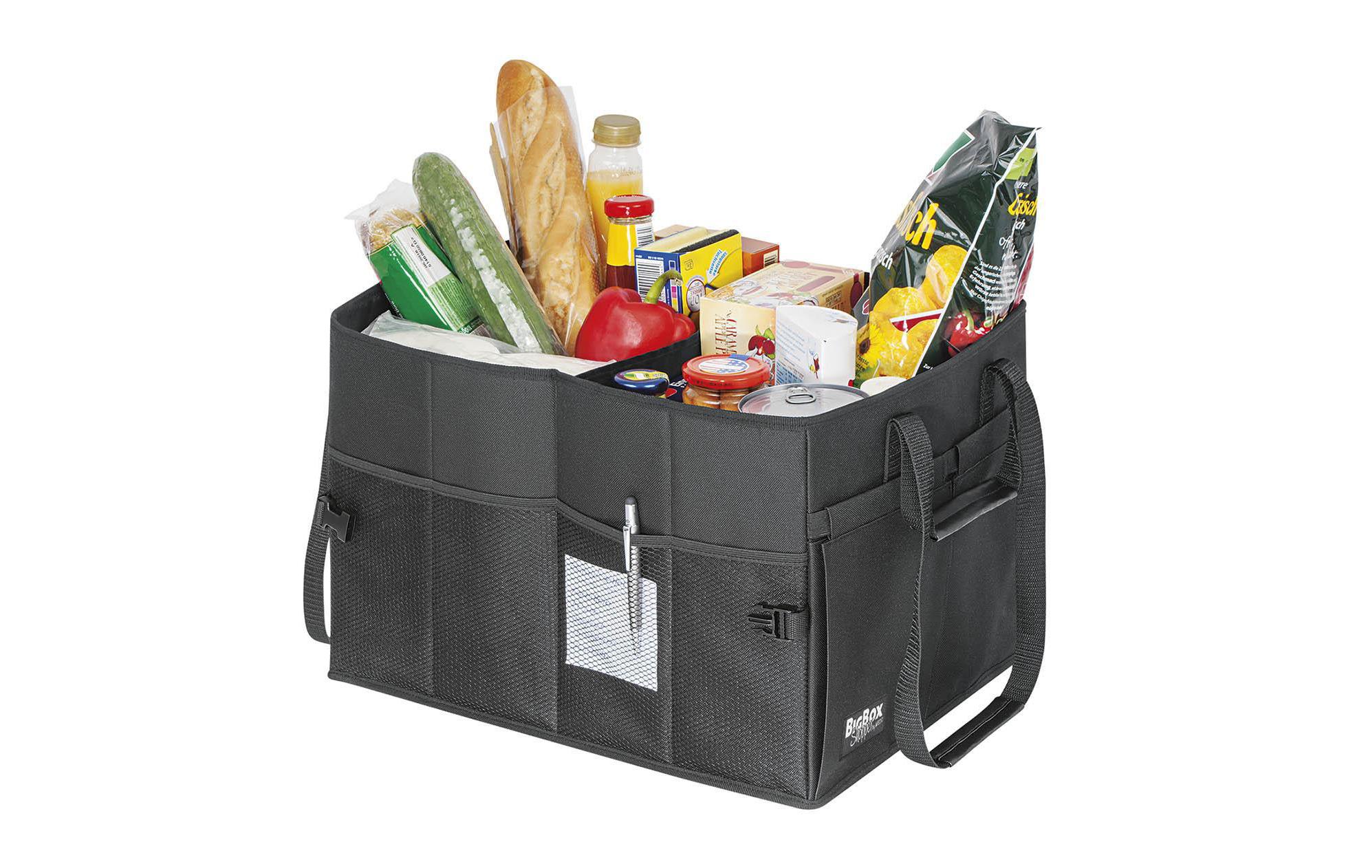 Tasche BigBox Shopper L SchwarzEinkaufstasche aus Polyester, Schwarz