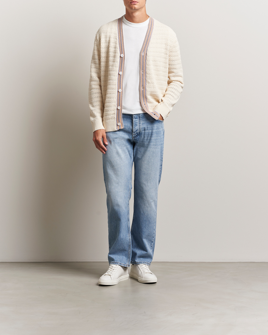 NN07 Josh Knitted Cardigan Ivory