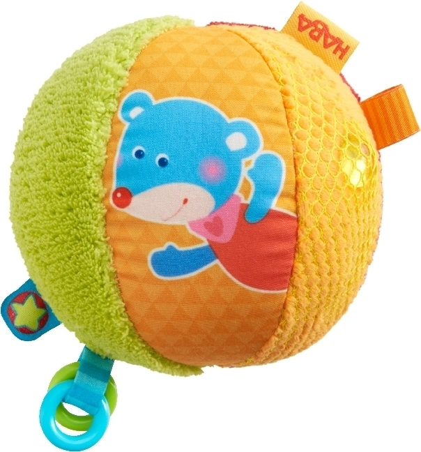Entdeckerball MAUS MERLE & DRACHE DURI in bunt