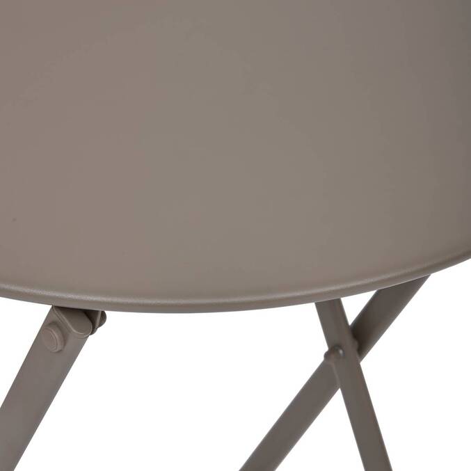 Table de jardin pliante ronde GREENSBORO Café