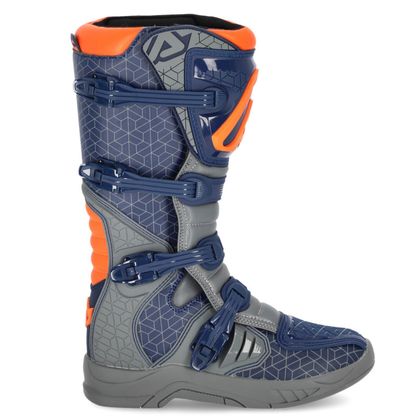 Bottes cross Acerbis X-TEAM BLUE GREY 2023 - Bleu / Gris