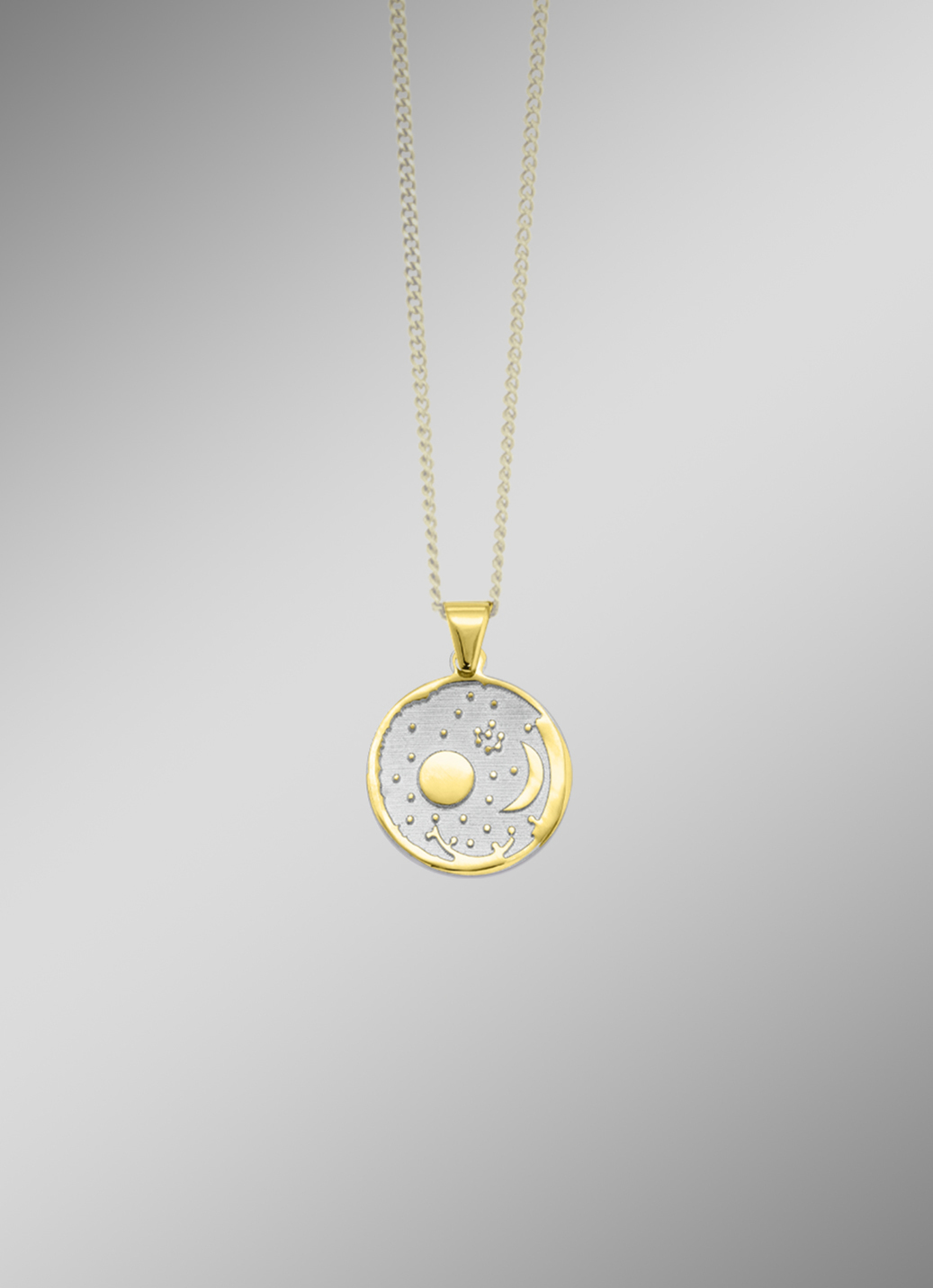 Anhänger mit Himmelsscheibe von Nebra in Bicolor