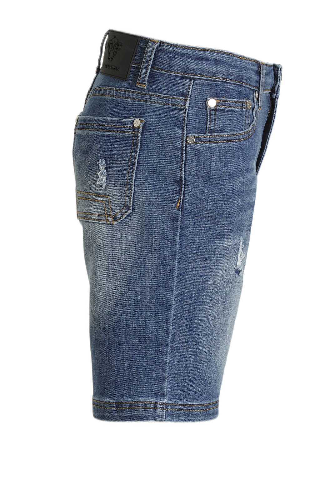 BLACK BANANAS regular fit denim short blauw