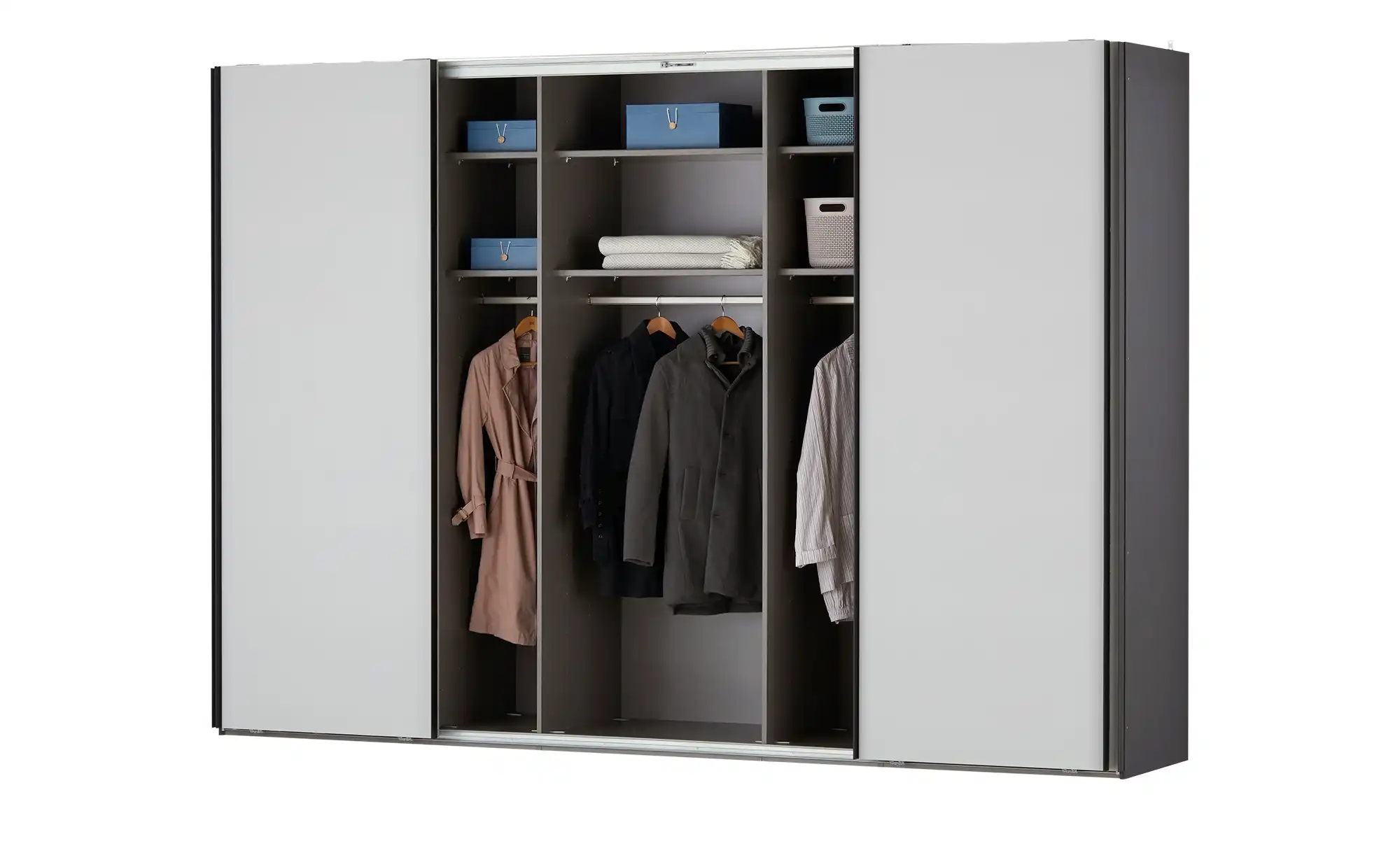 Schwebetürenschrank mit Panoramaöffnung Marcato 2.0