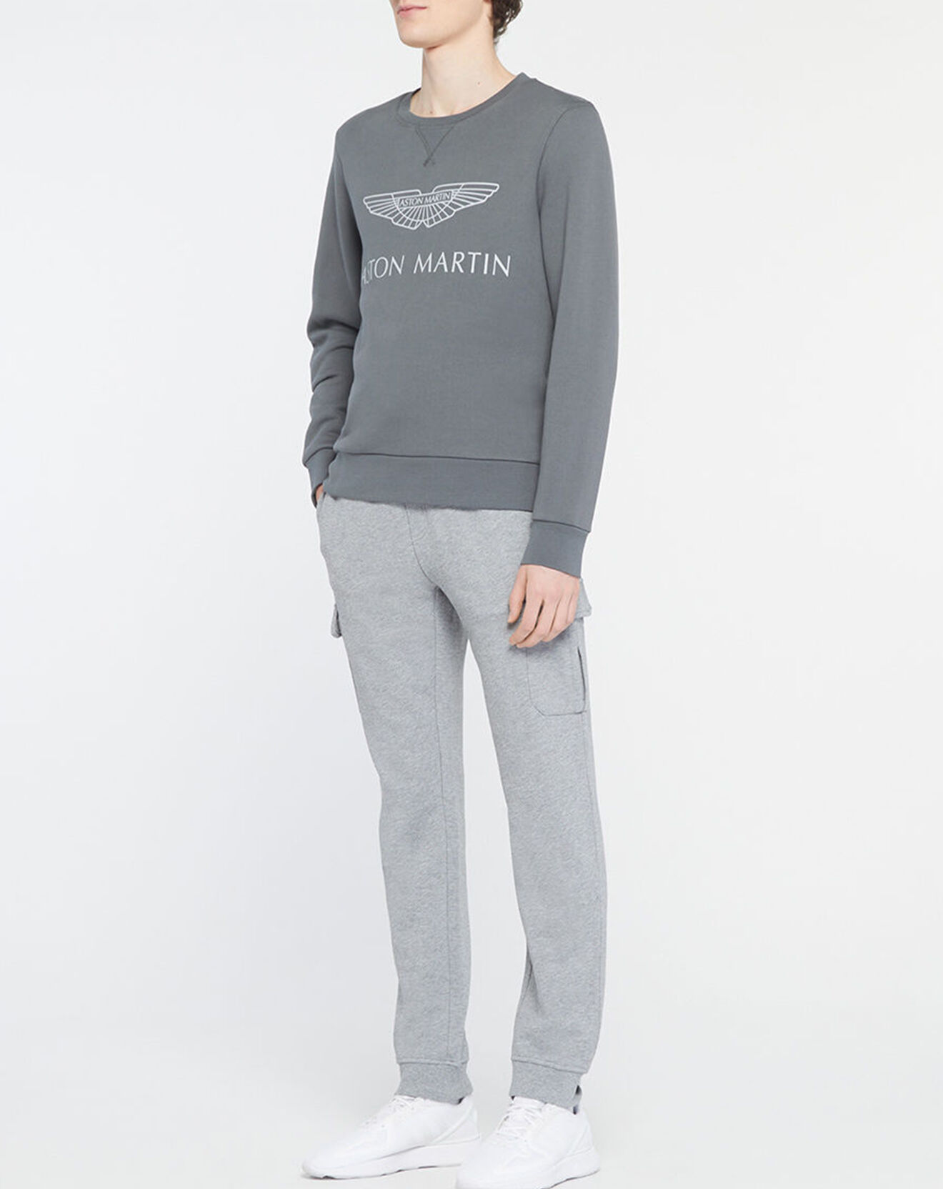Hackett London Sweat Aston Martin Racing gris