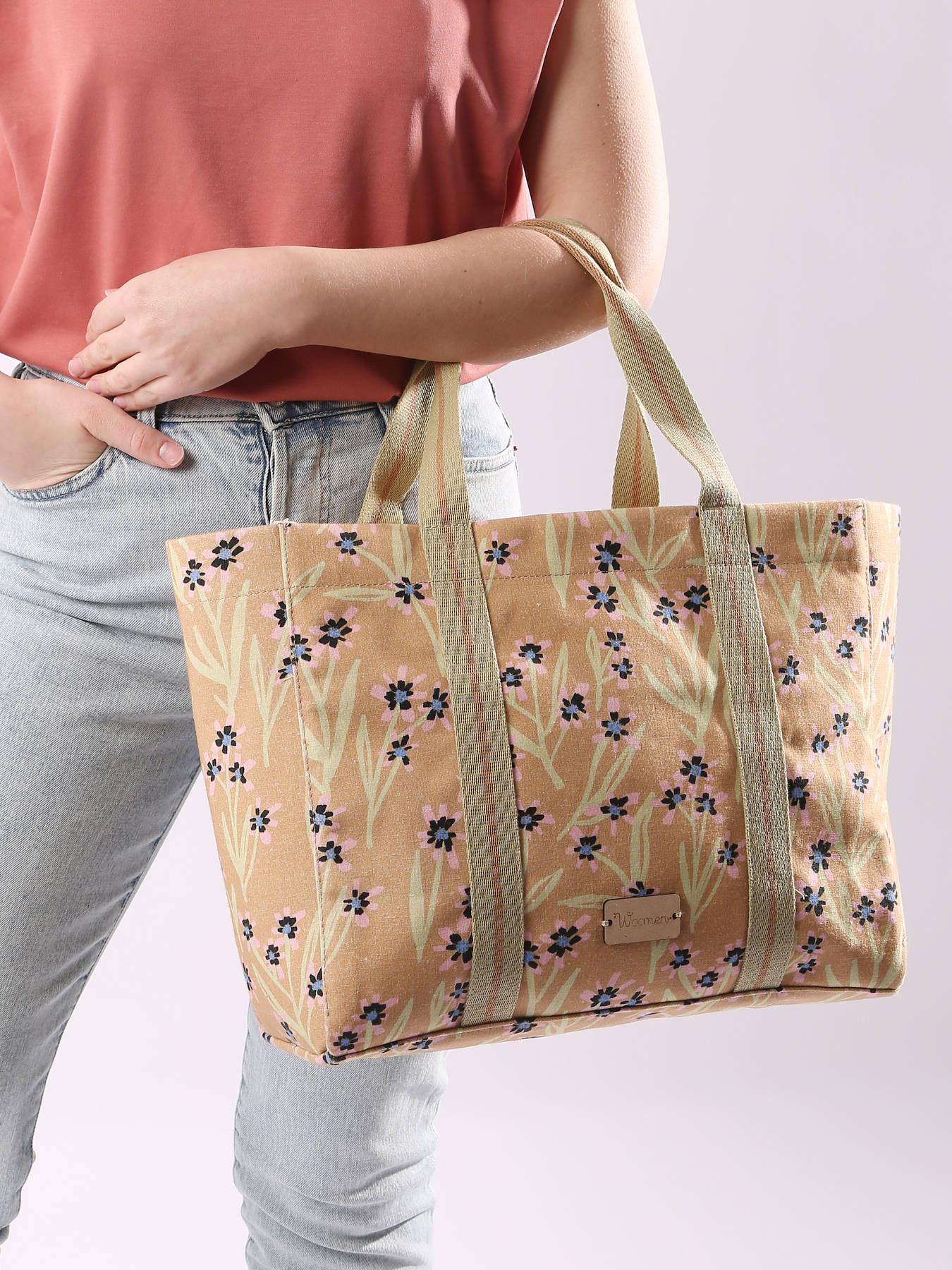 Sac port paule Angelonia coton WOOMEN