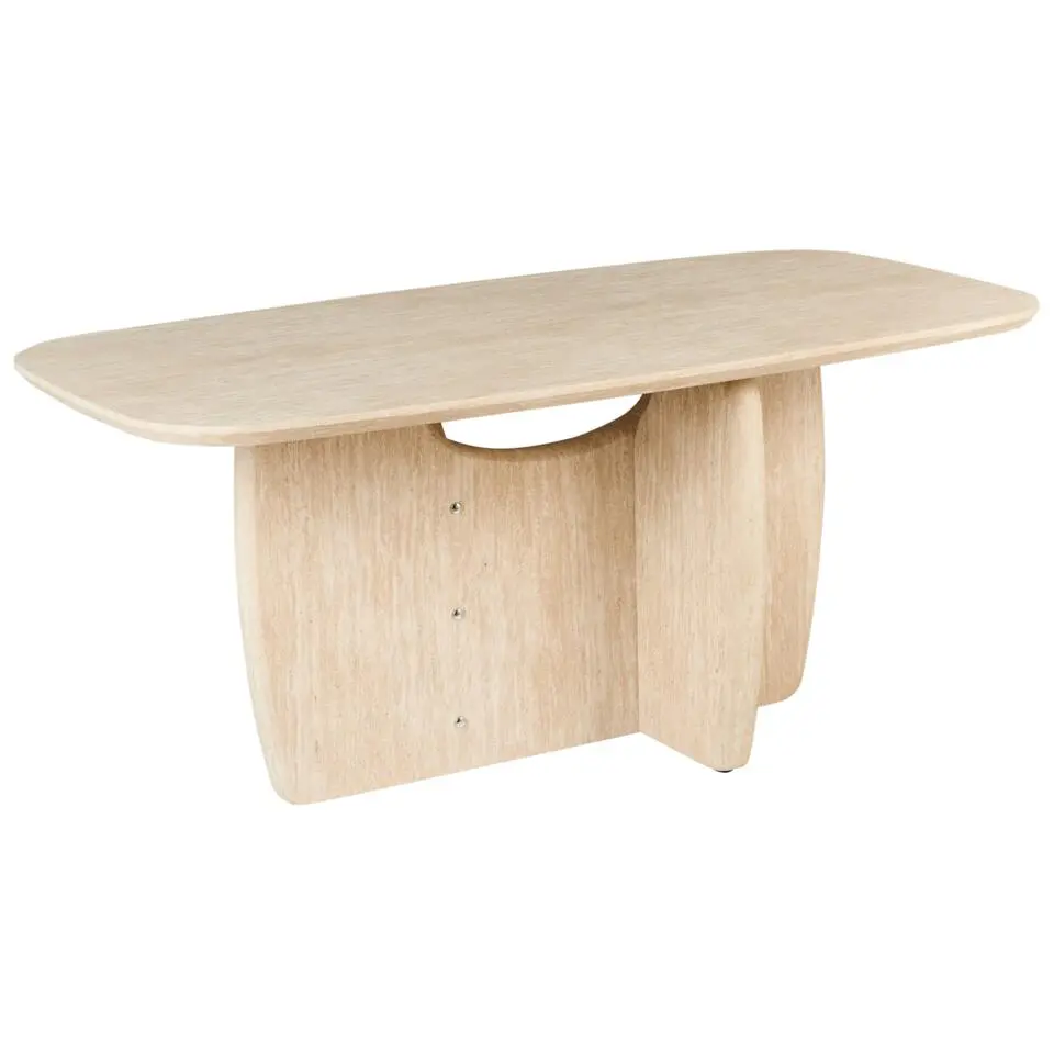 TRAVERS - Eettafel - Lichtbruin - 180 x 90 cm - MDF