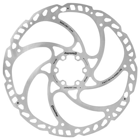 CATALYST ONE Bremsscheibe 6-Loch  silber  180mm