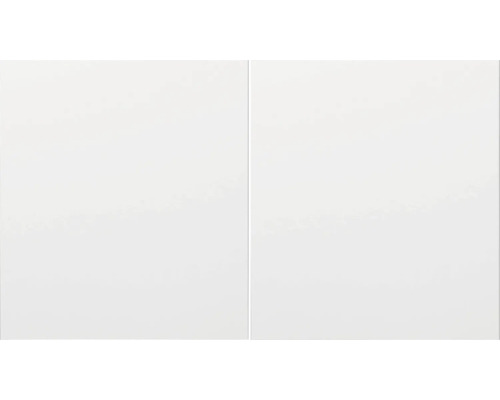Stengel keukenwandkast Classic BxDxH 100x34x56 cm glanzend wit, gemonteerd, scharnieren links of rechts