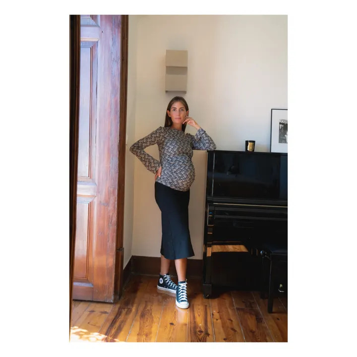 Paloma Collection Jupe de Grossesse Clementina | Noir