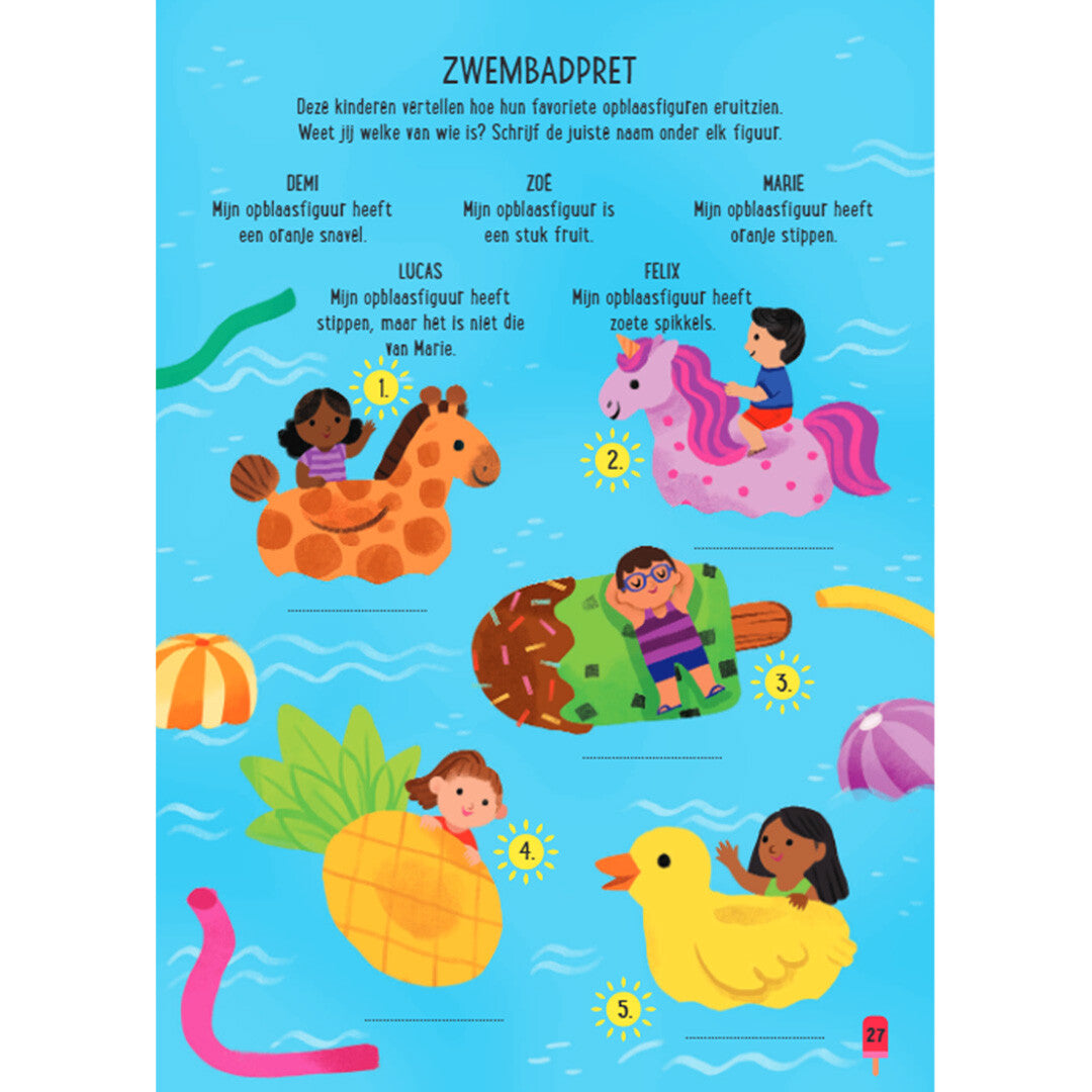 Uitgeverij bbnc het zonnige zomerpuzzelboek
