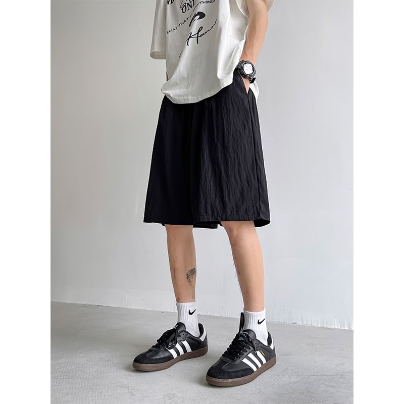 Posive - Mid Rise Plain Shorts