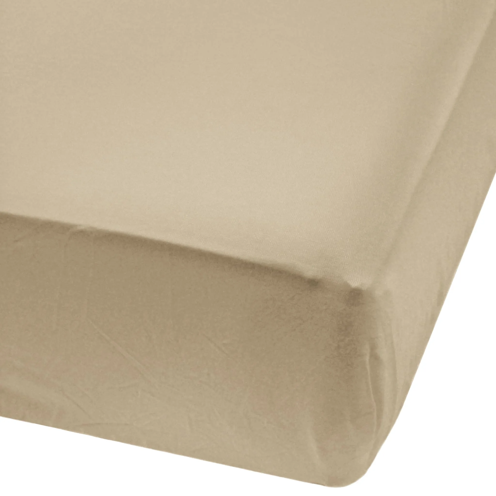 Perlimpinpin Drap Contour pour Lit de Bébé - Bambou Taupe