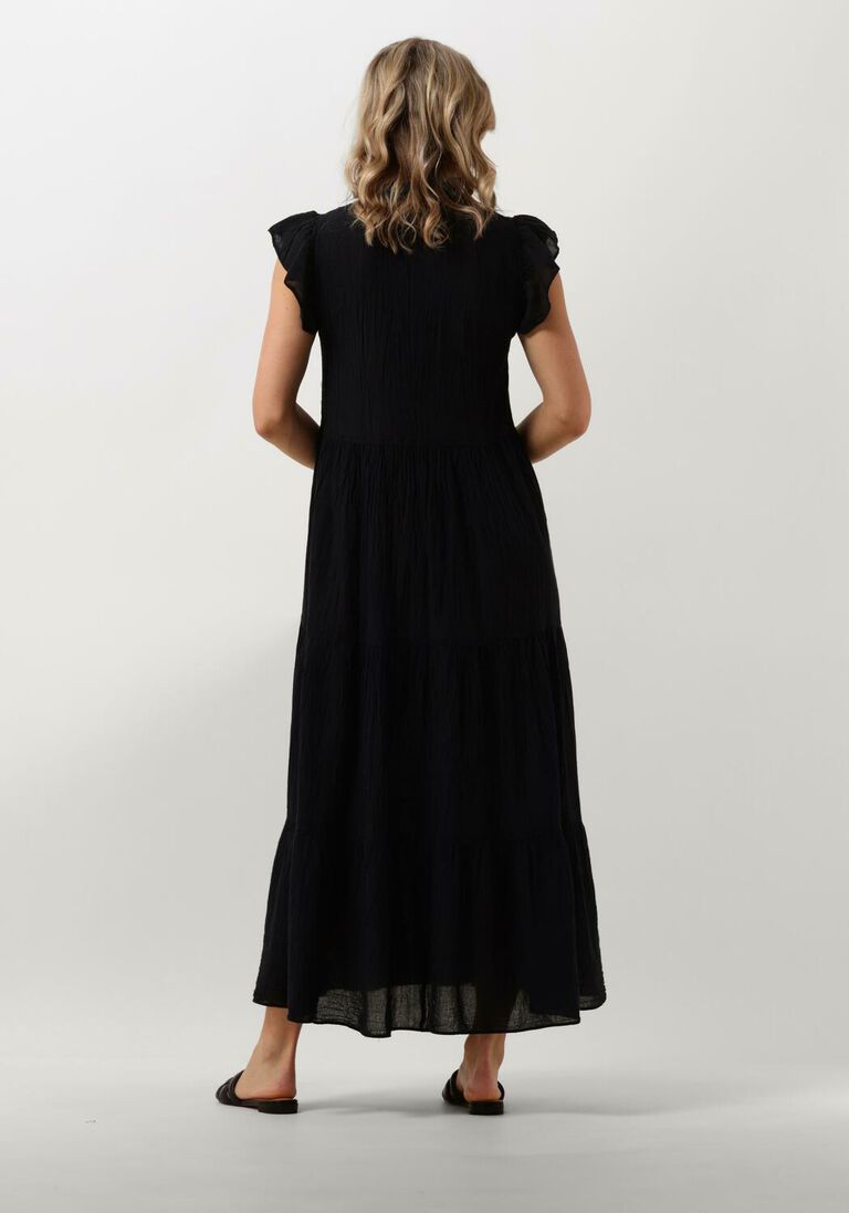 DEVOTION zwarte devotion maxi jurk erietta
