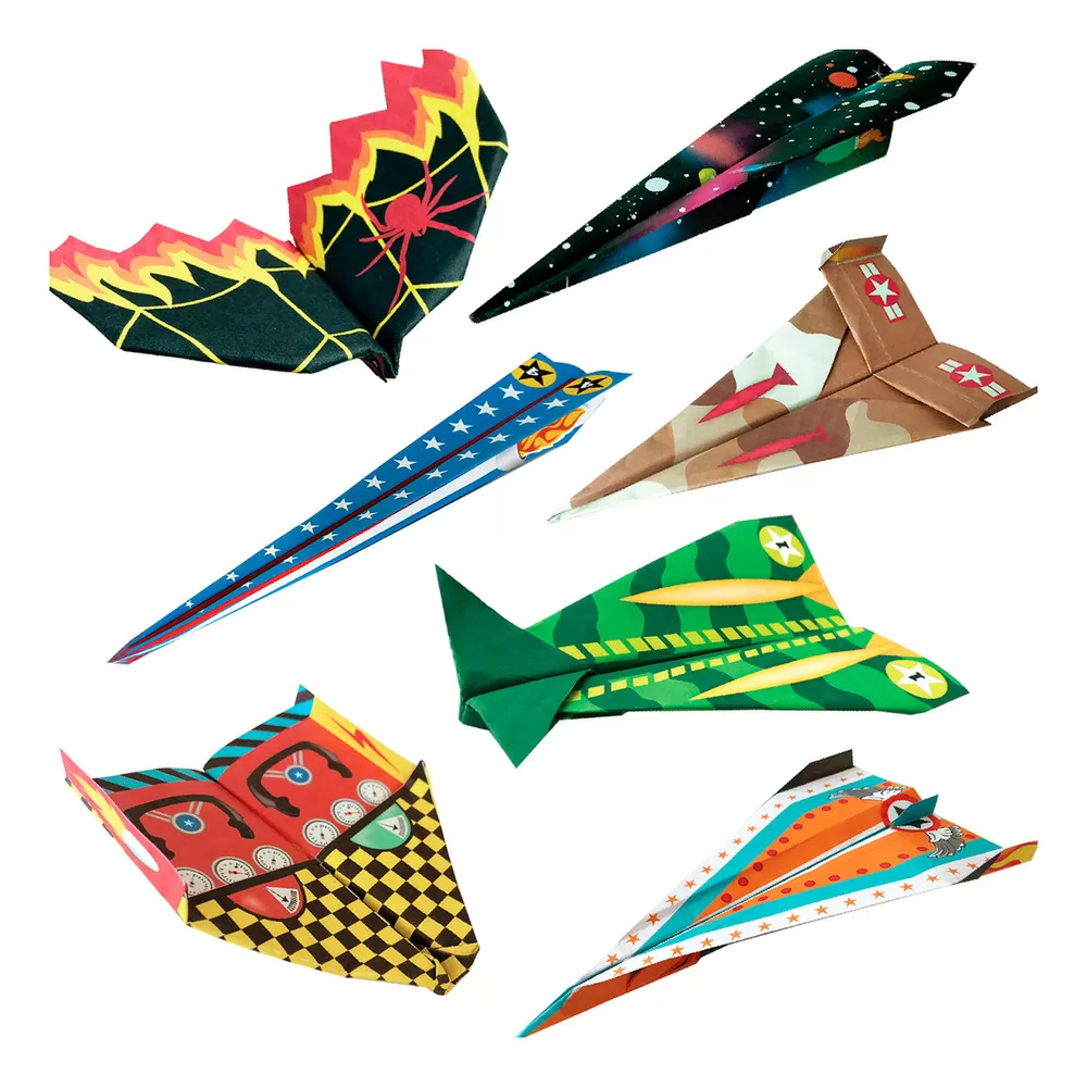 BOX CANDIY Paper Airplanes Art - Totally Paper Planes - 1 stk