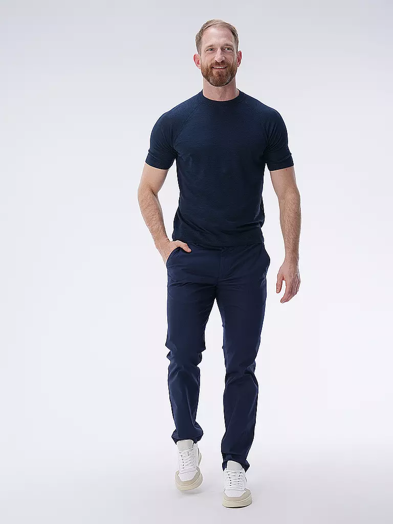 ELEVENTY T-Shirt dunkelblau