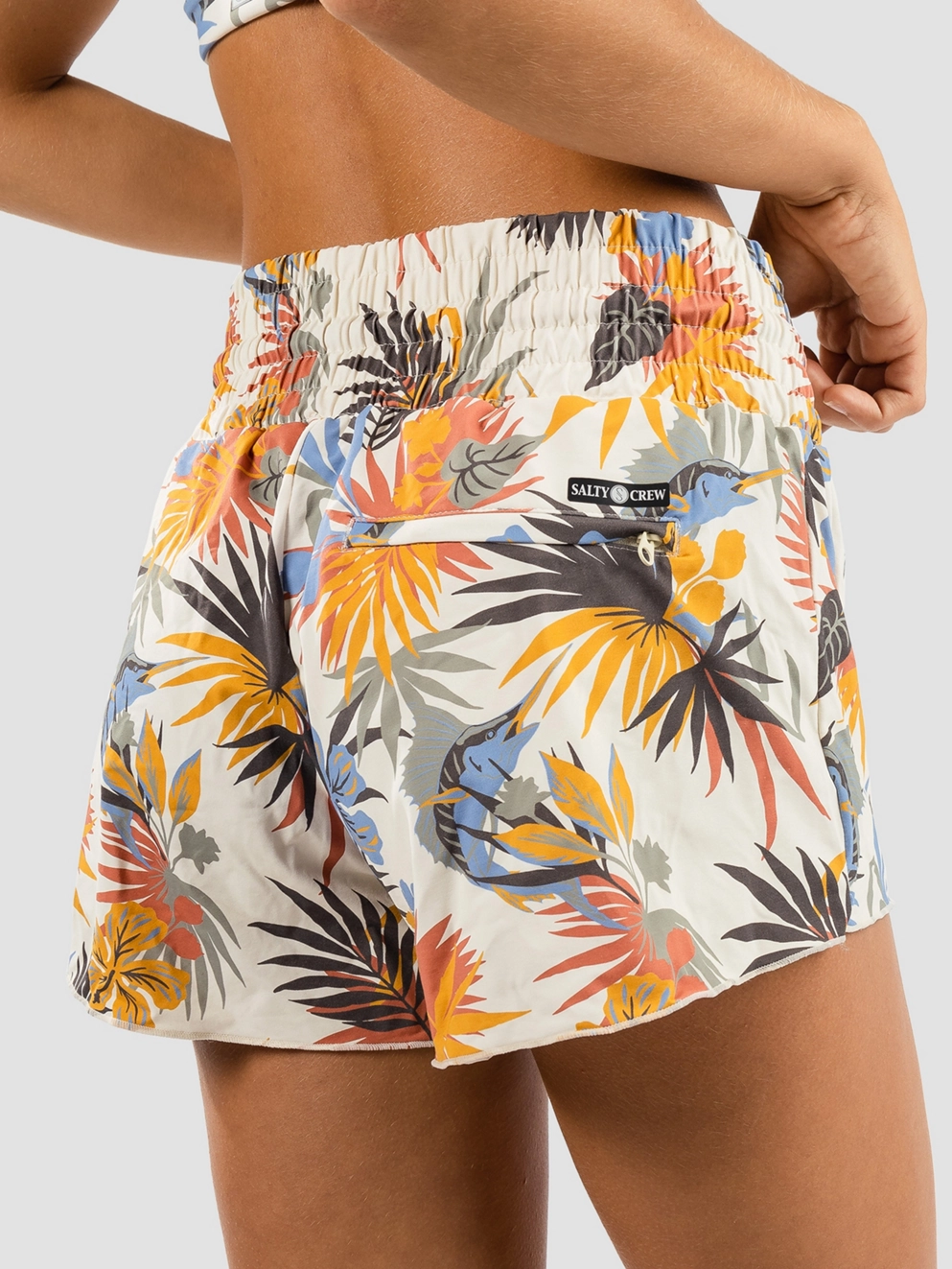 Salty Crew Beach Break Boardshorts off white