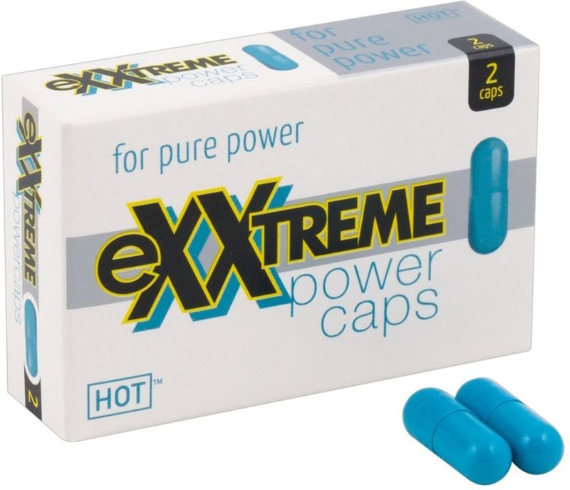 Hot Exxtreme Power Caps - 2 stuks - Erectiepillen