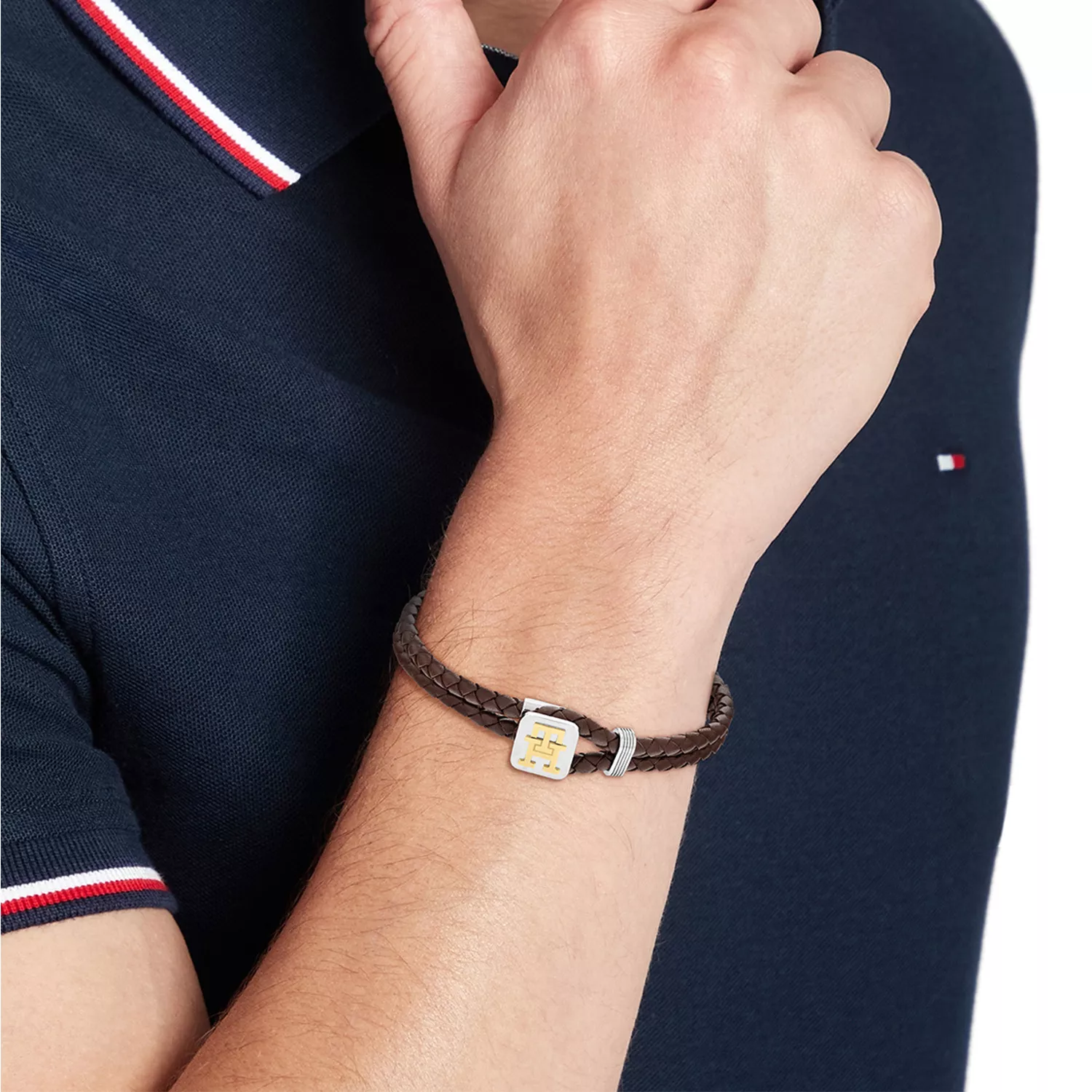Tommy Hilfiger TH Monogram Armbånd Læder 2790532