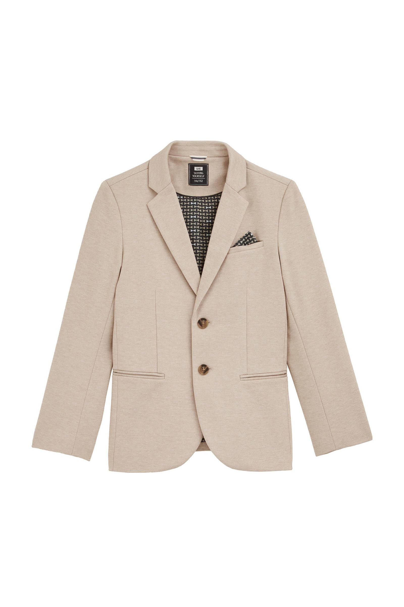 WE Fashion colbert zand