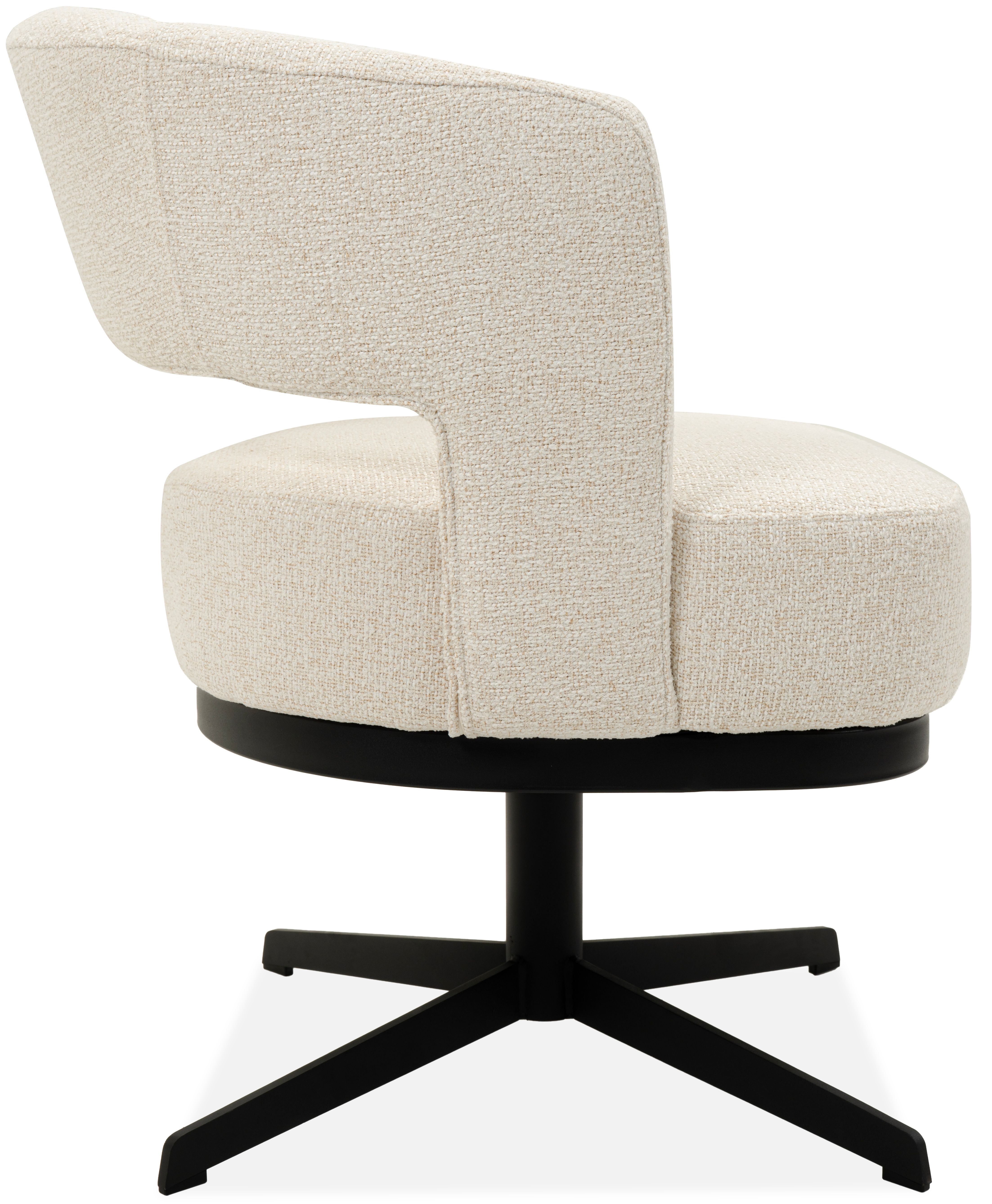 Eetkamerstoel Puente Cremé Wit Verto B67 x D67 x H80.5 cm