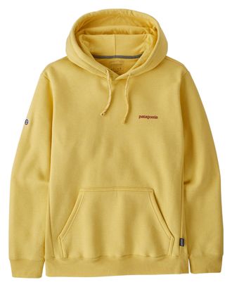 Sweat à Capuche Unisexe Patagonia Fitz Roy Icon Uprisal Hoody Jaune