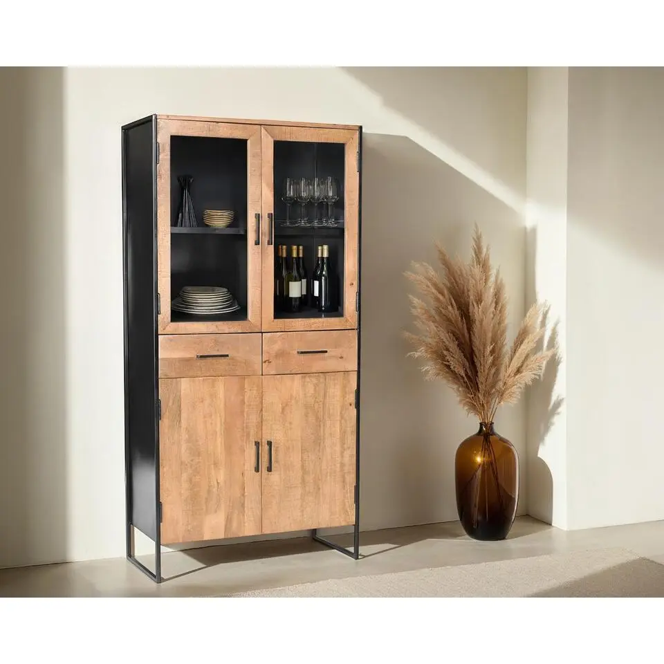 Livingfurn - Kabinetkast Elin - 90x40x180cm