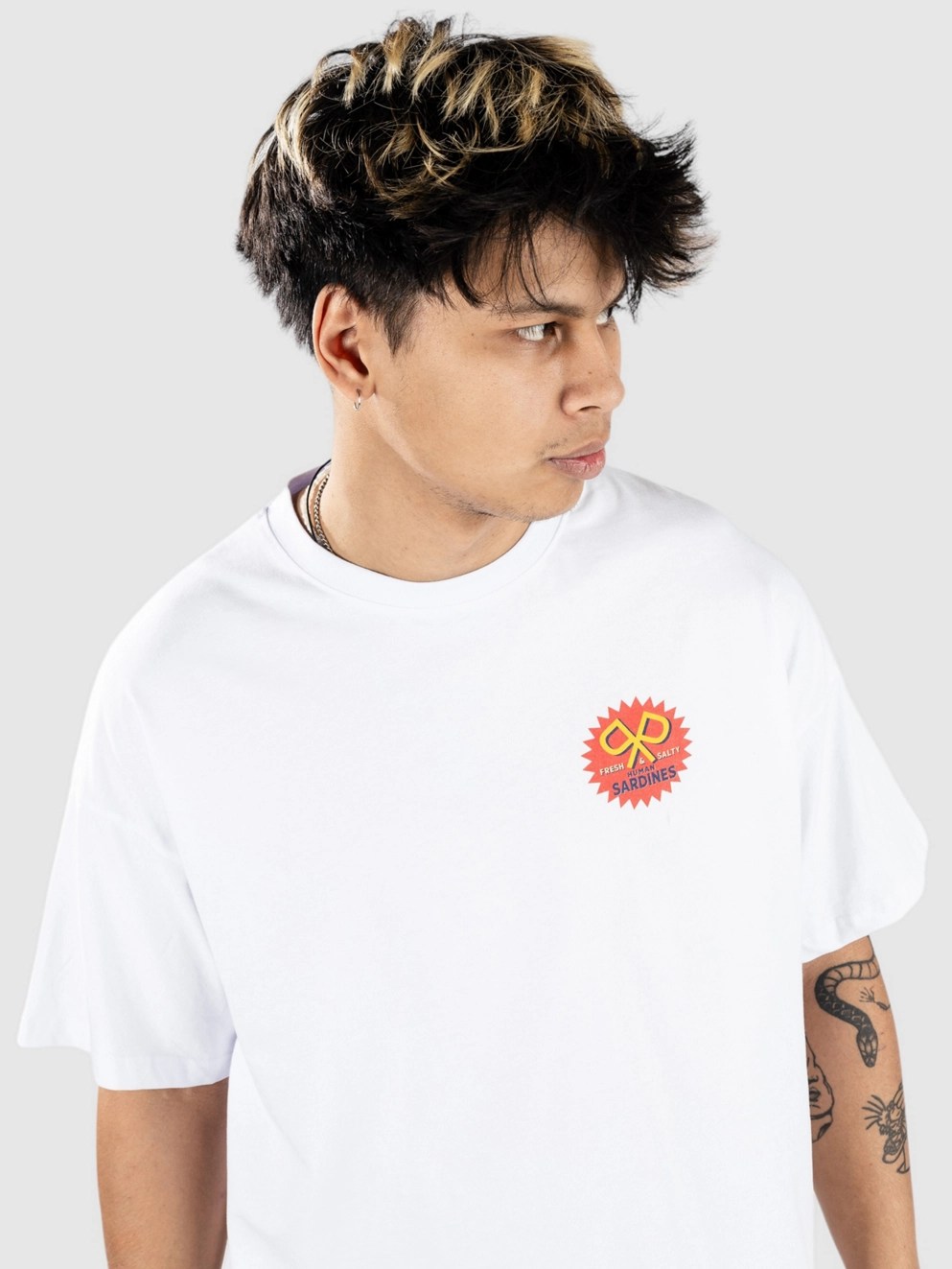 Polypop Human Sardines T-Shirt white