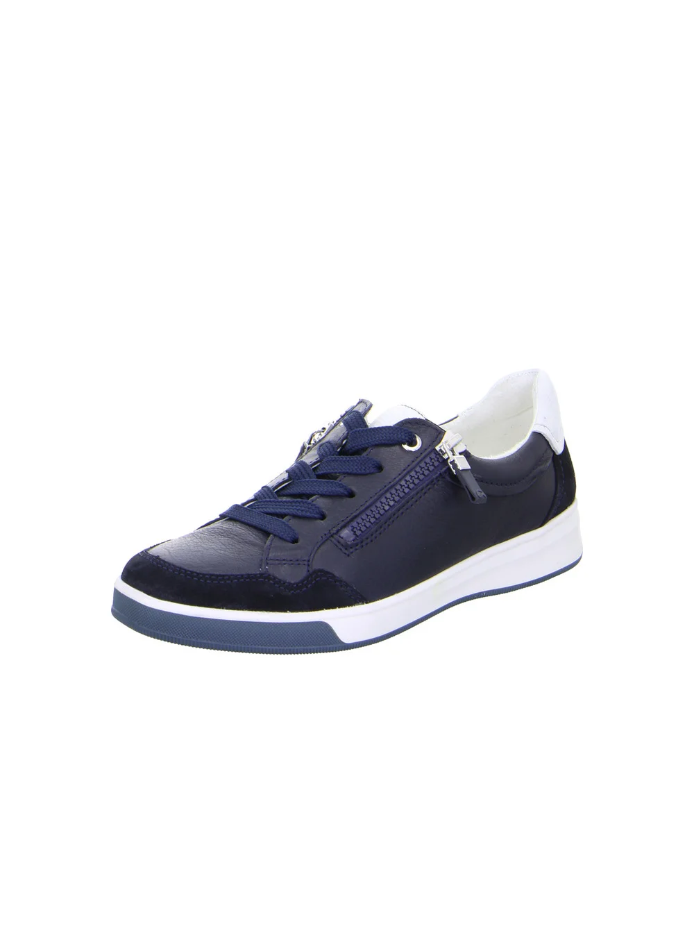 Schnürschuh Rom blau