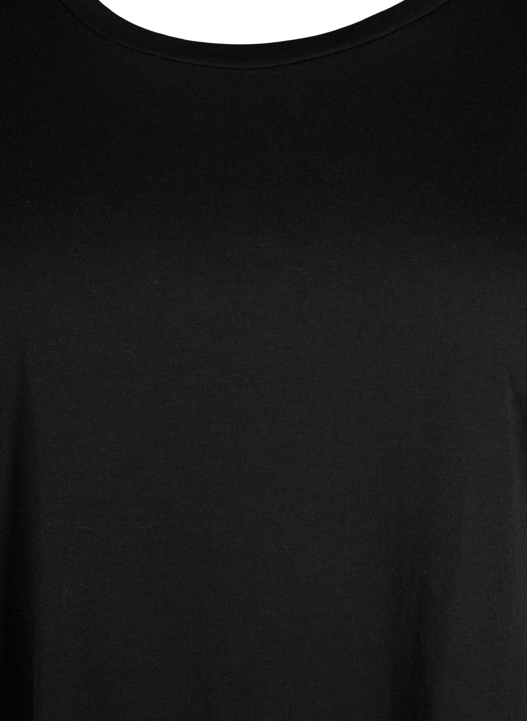 Kortærmet t-shirt i bomuldsblanding
