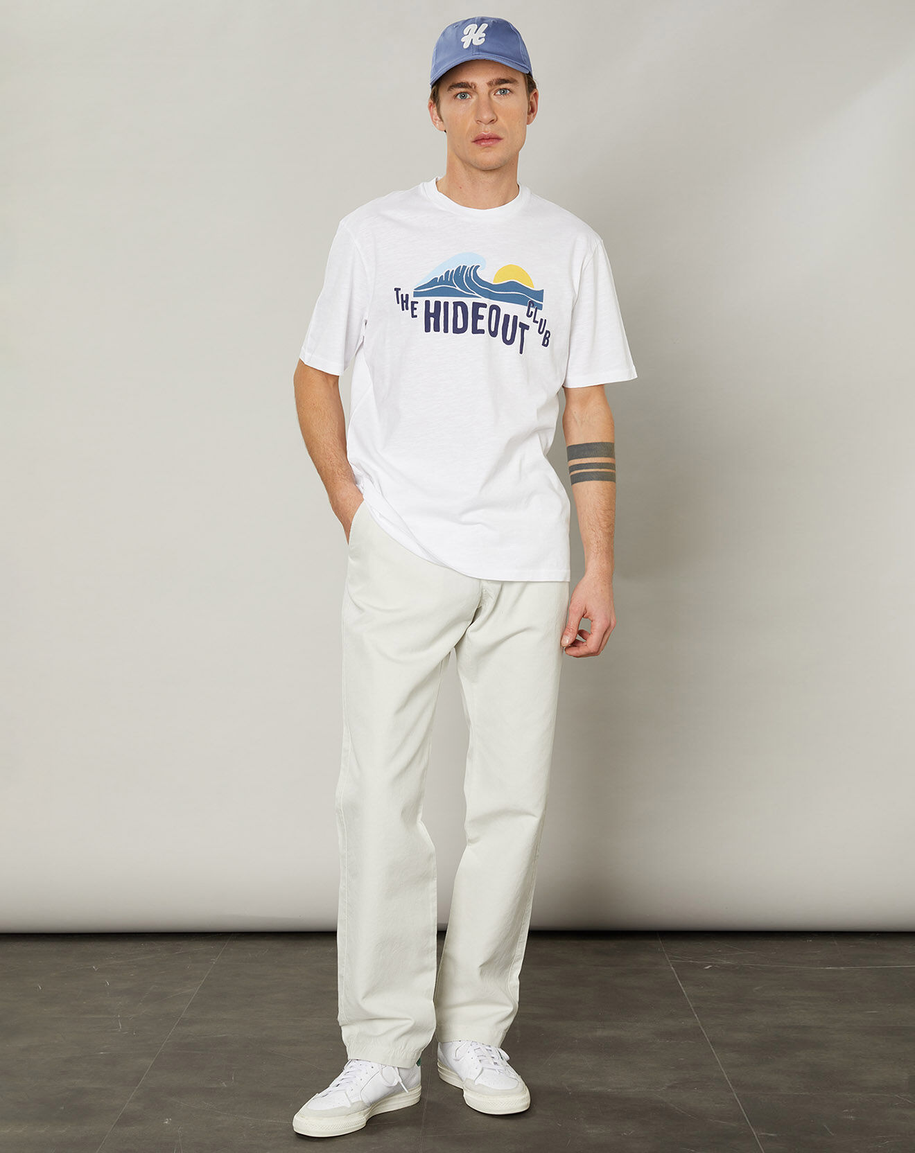 Hartford T-Shirt Hideout blanc