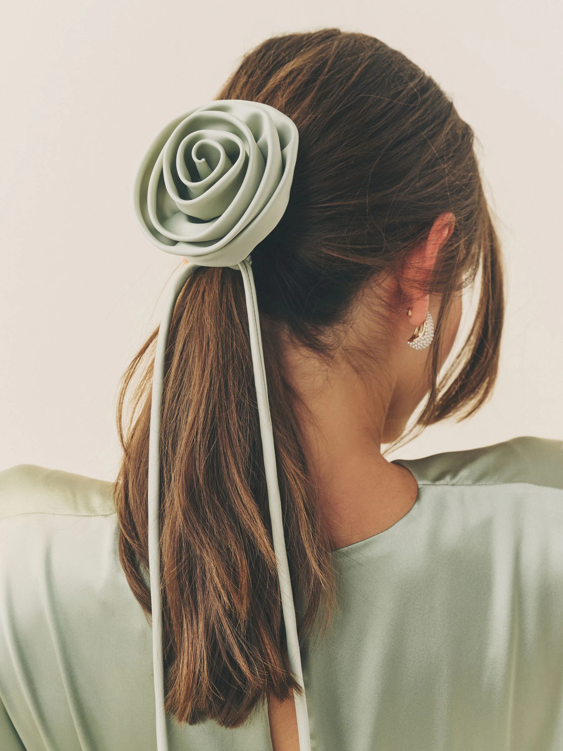 Groen - Corsage Hair Tie