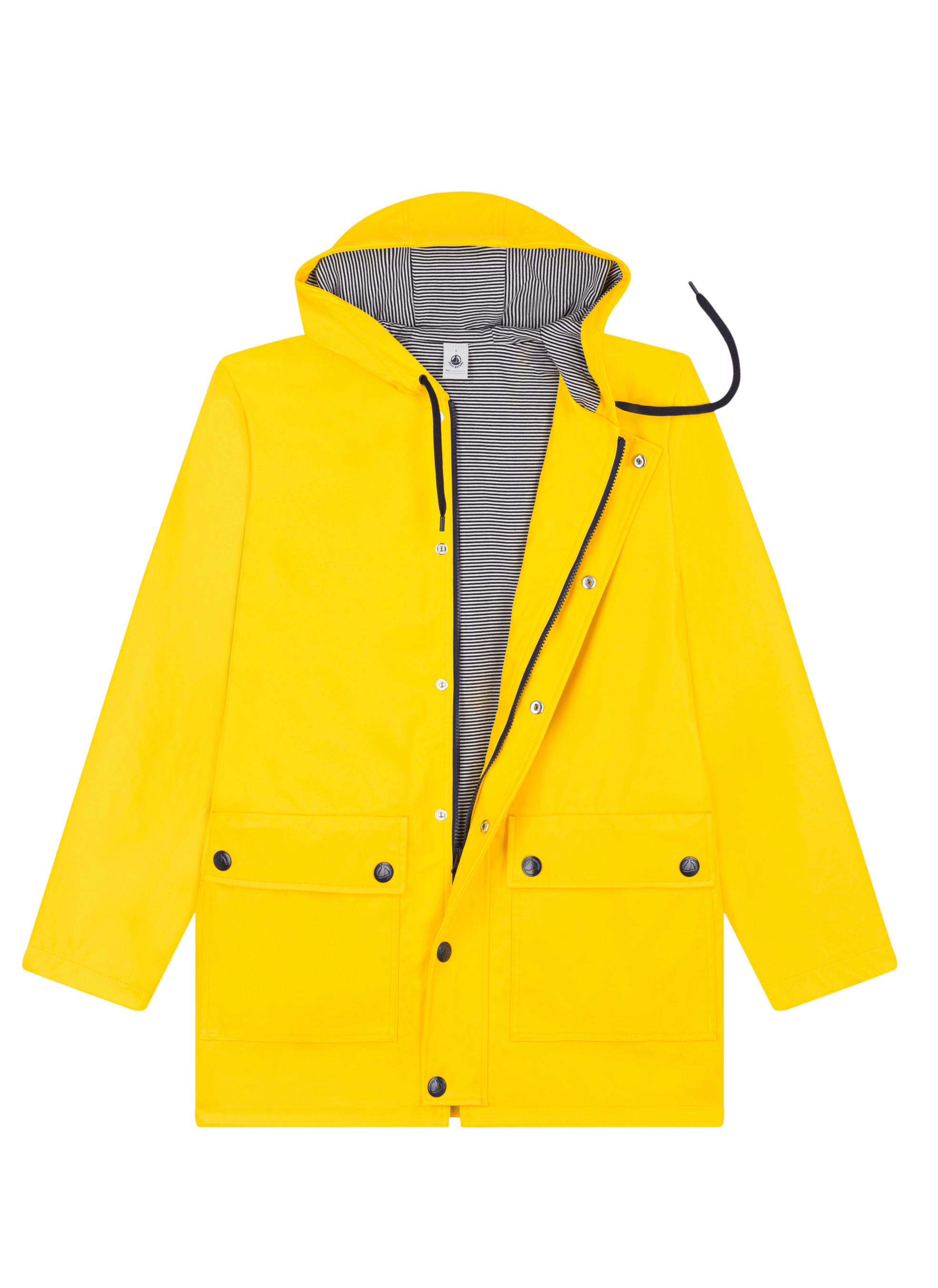 Imperméable à capuche | Jaune