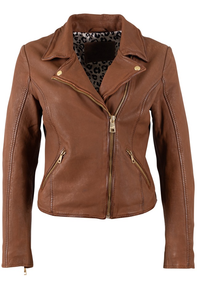 Mauritius Lederjacke »MWInessa« mit Reverskragen