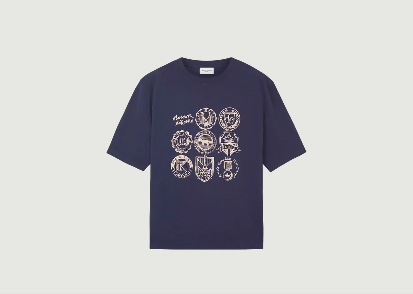 T-shirt Ivy League Maison Kitsuné