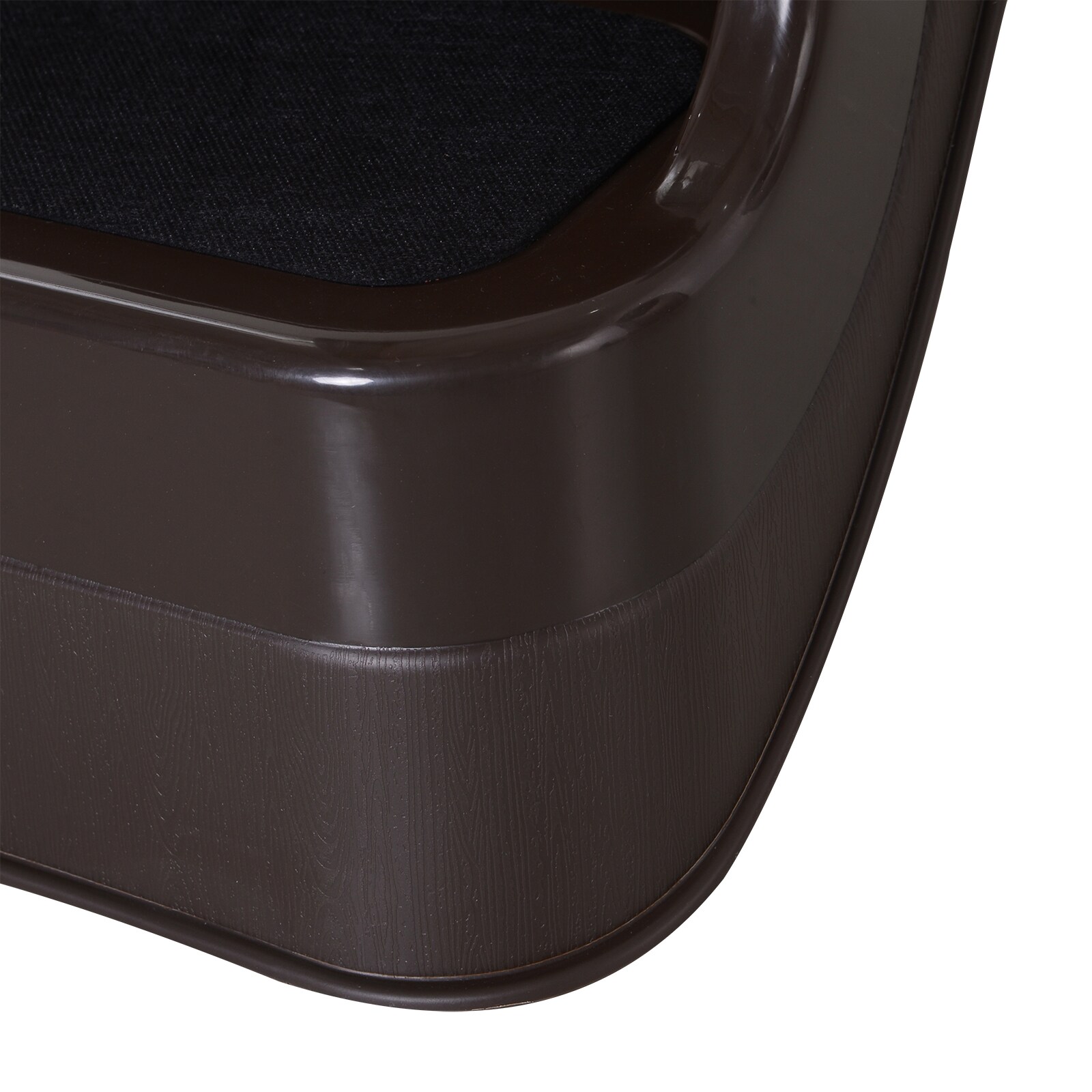 PawHut Haustiertreppe klappbar dunkelbraun 49 x 39 x 39 cm
