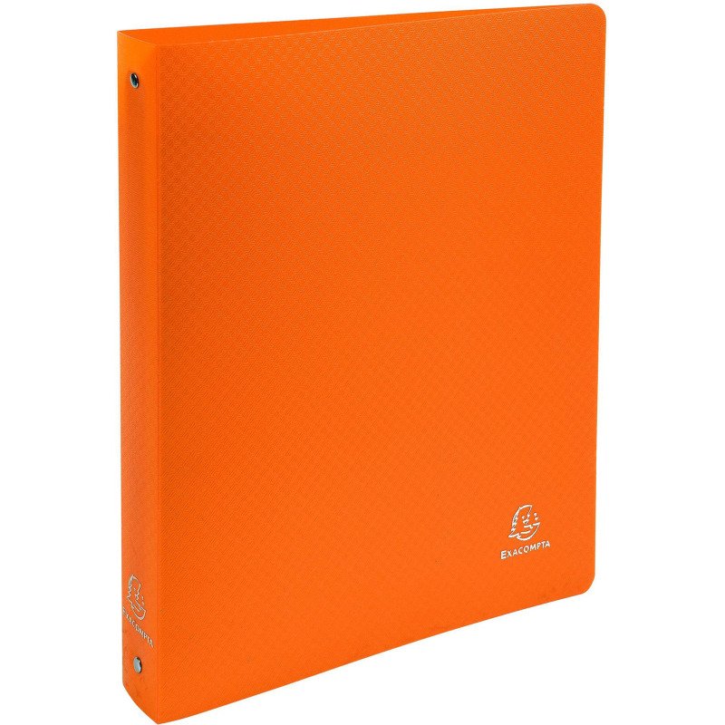 Classeur 4 anneaux plastifié Exacompta Opak A4 Maxi - Dos 4 cm couleurs assorties