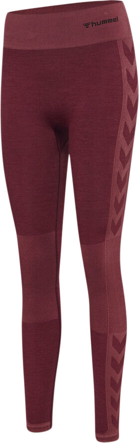 Hummel Clea Seamless Mid Waist leggings Rød