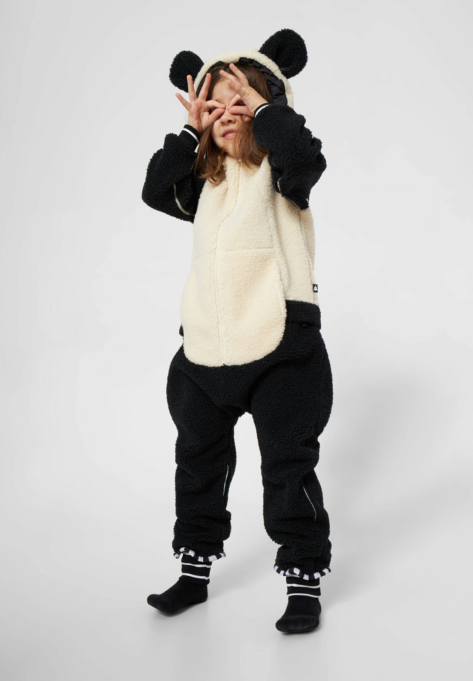 WeeDo| Kinder Fleeceanzug PANDO Panda