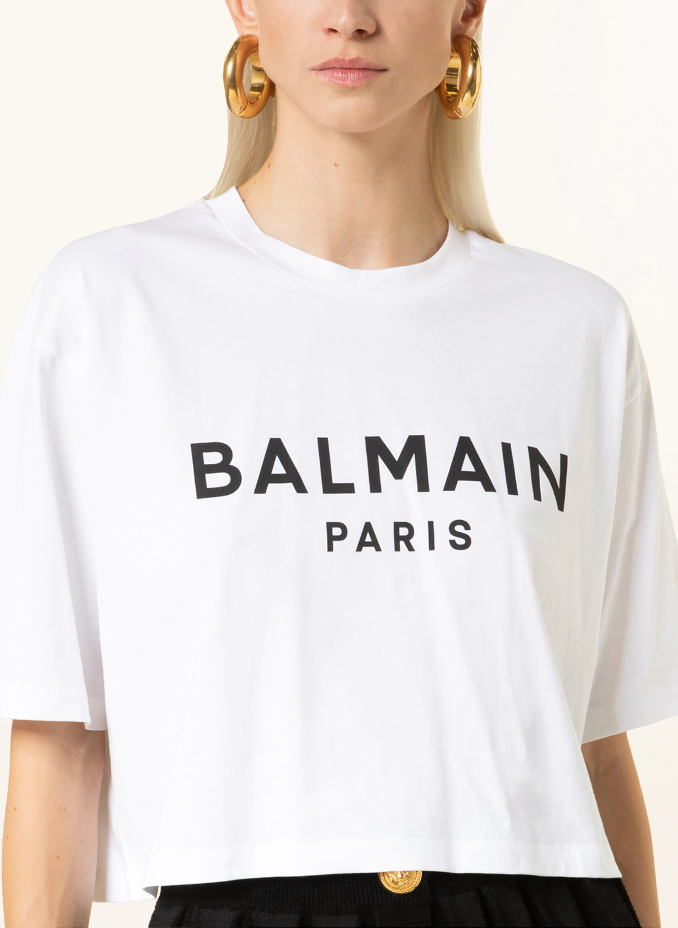 BALMAIN Cropped-Shirt