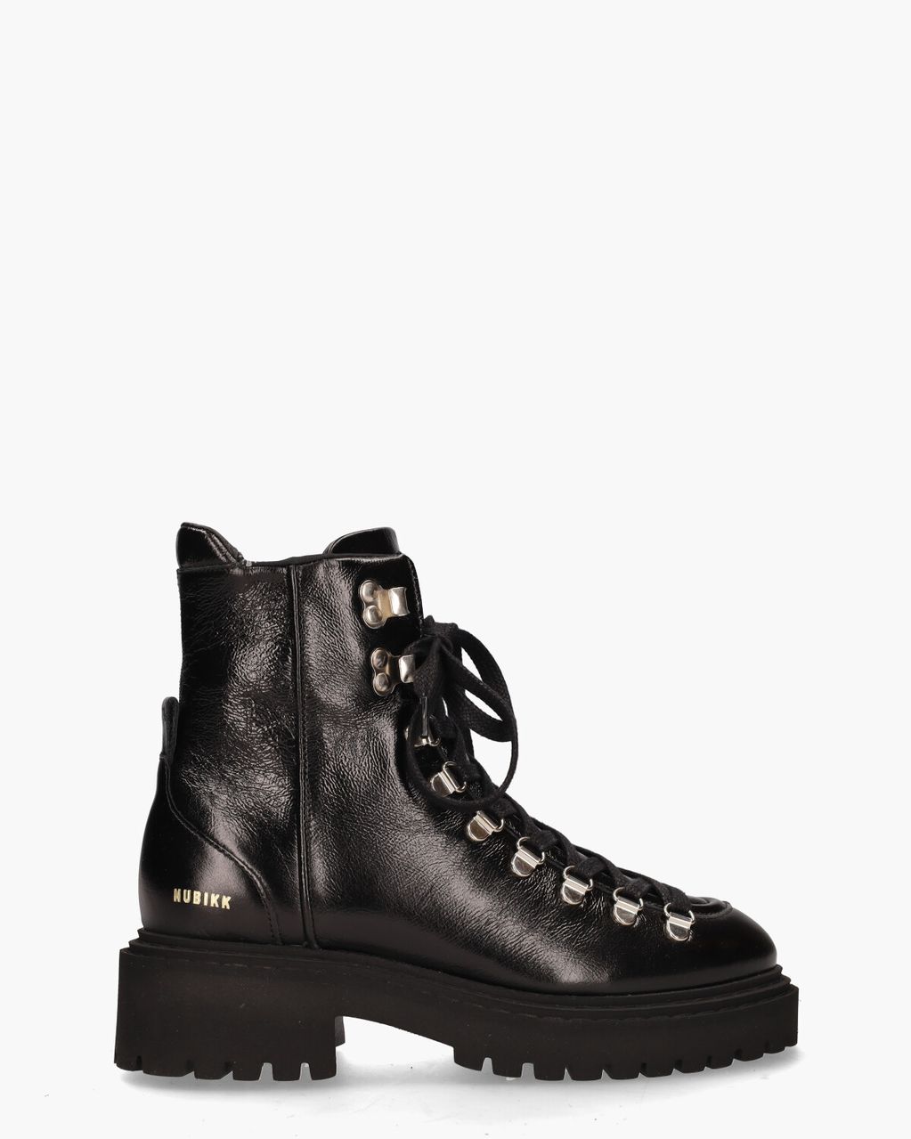Nubikk Frankie Mountain Zwart Dames Veterboots
