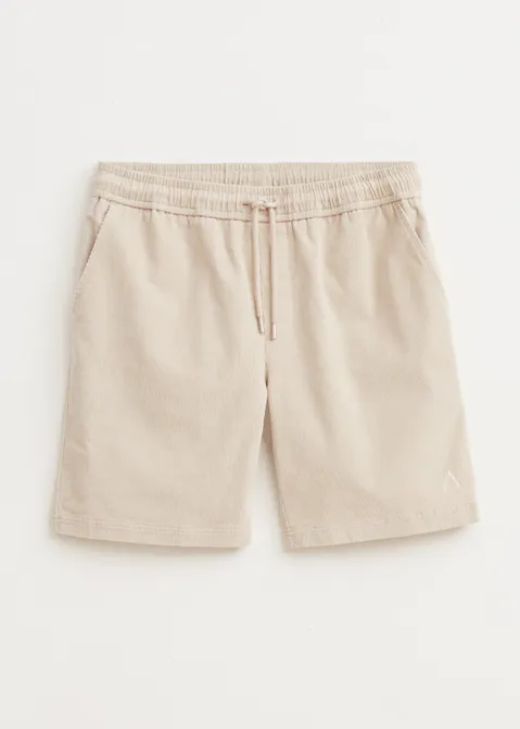Corduroy korte broek zand (ZND.L)