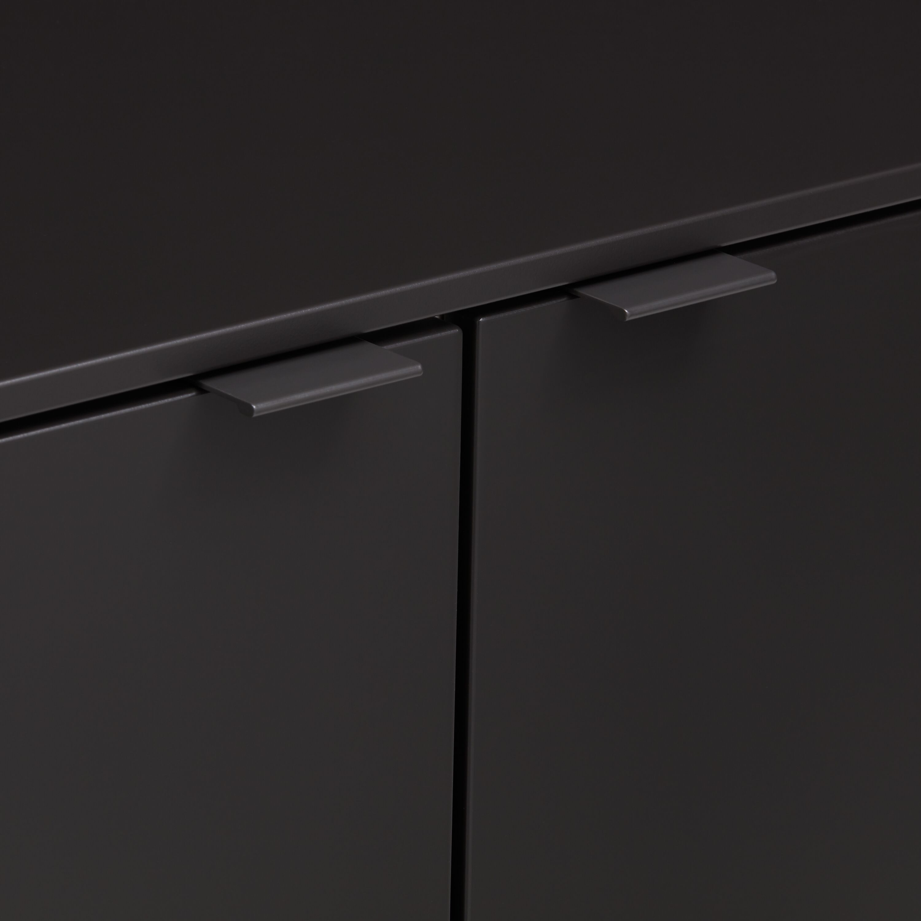 TILL Highboard - Schwarzgrau / B: 112.0 cm x T: 41.0 cm x H: 115.2 cm