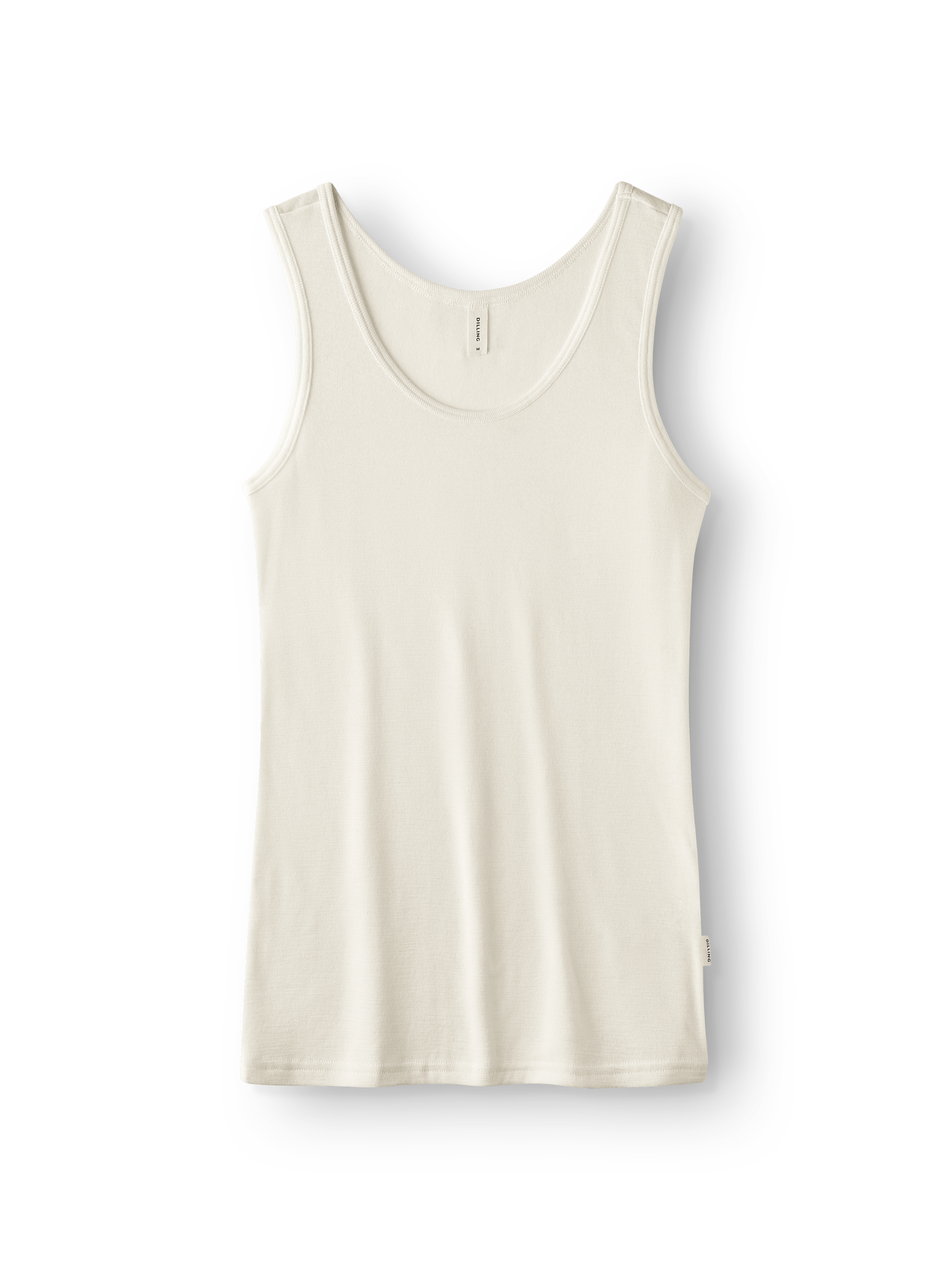 Tanktop van merinowol voor heren in Zwart